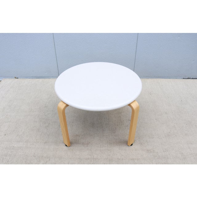 Scandinavian Modern Style Plover 30 Inch Round Coffee/Occasional Table by TMC For Sale - Image 4 of 18