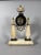Louis XVI Portico Clock in White Marble and Porcelain from Wedgwood, 1780 For Sale - Image 6 of 8