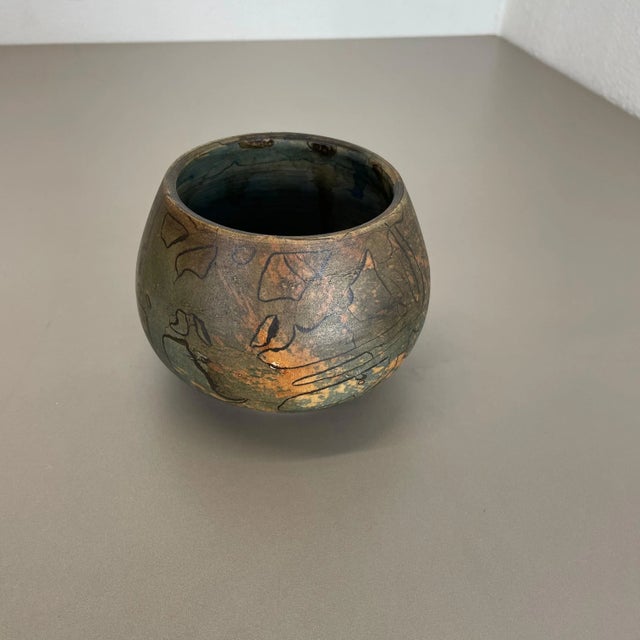 Abstract Ceramic Studio Pottery Object from Gerhard Liebenthron, Germany, 1970s For Sale - Image 3 of 18