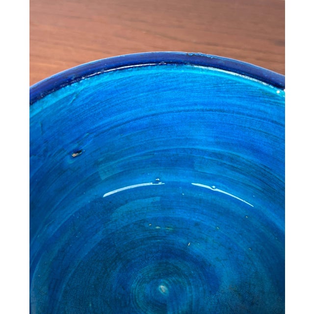 Mid-Century Modern Pesce Fish Studio Pottery Bowl by Aldo Londi for Bitossi, Italy, 1960s For Sale - Image 12 of 17