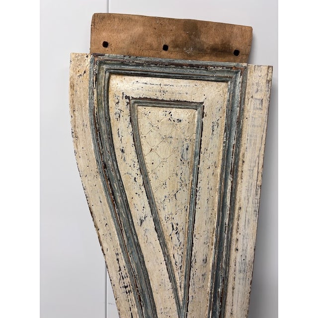 Monumental Late 18th Century French Provincial Painted Louis XV Armoire, Circa 1770–1800 For Sale - Image 15 of 18