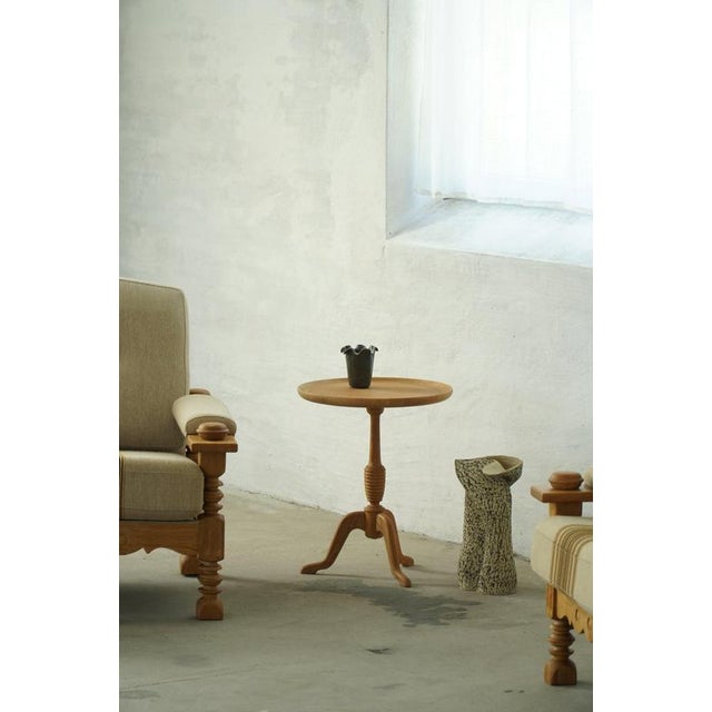 1950s Mid-Modern Danish Side Table by Anton Kildeberg, 1950s For Sale - Image 5 of 10