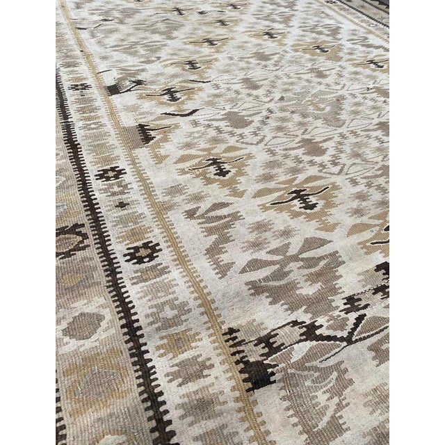 Antique Turkish Kilim Runner For Sale - Image 18 of 18