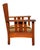 Wood Antique Arts & Crafts Mission Oak Chair Stickley Brothers Quaint Furniture For Sale - Image 7 of 12