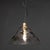 Mid 20th Century Italian Murano glass polka dot pendant light with brass fittings. This light was created in the iconic...