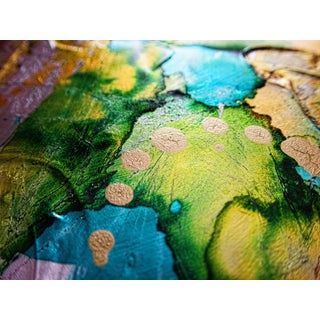 Abstract Limited Edition Print on Metallic Paper & Acrylic Mount 40"x60" - Festiva Macro 224