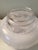 Vintage Frosted and Clear Glass Ceiling Shade For Sale - Image 9 of 9