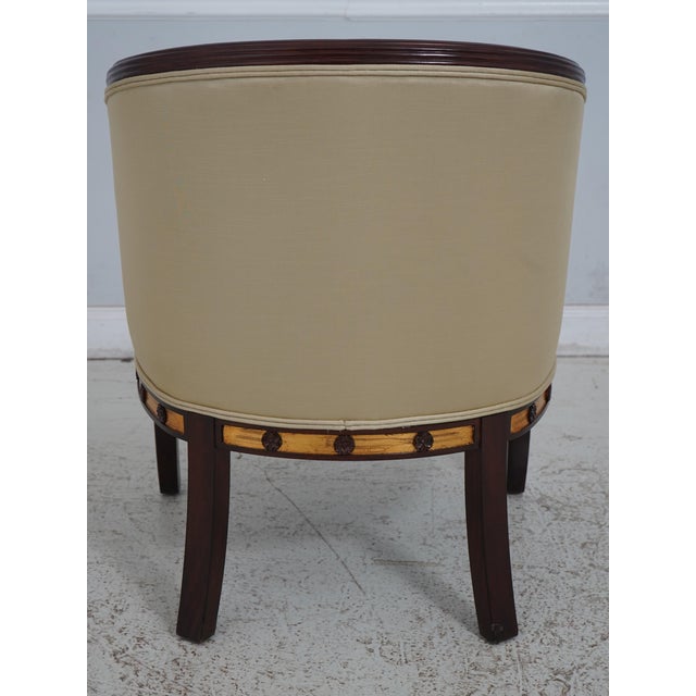 Maitland - Smith Pair Maitland Smith 8109-43 Swan Chairs For Sale - Image 4 of 12