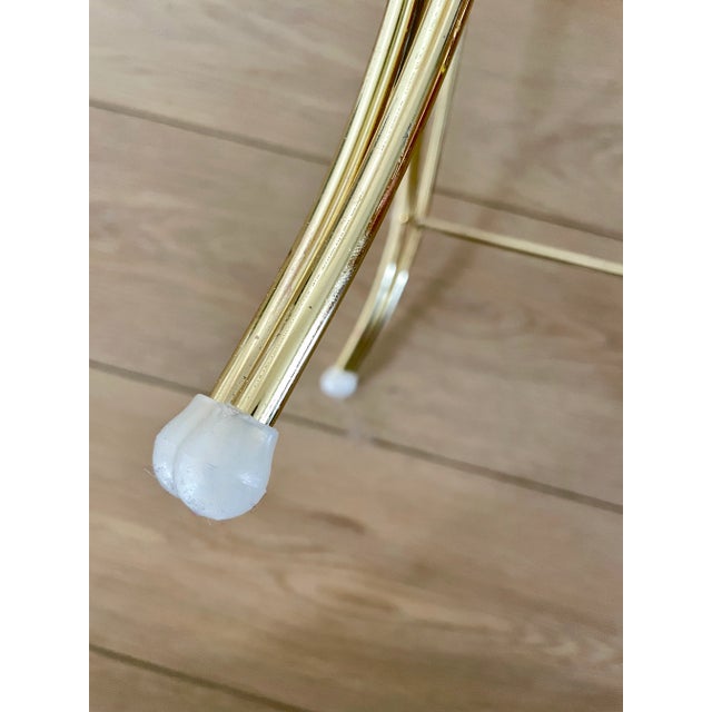 Mid 20th Century Hollywood Regency Mid Century George Koch Vanity Chair Stool For Sale - Image 9 of 11