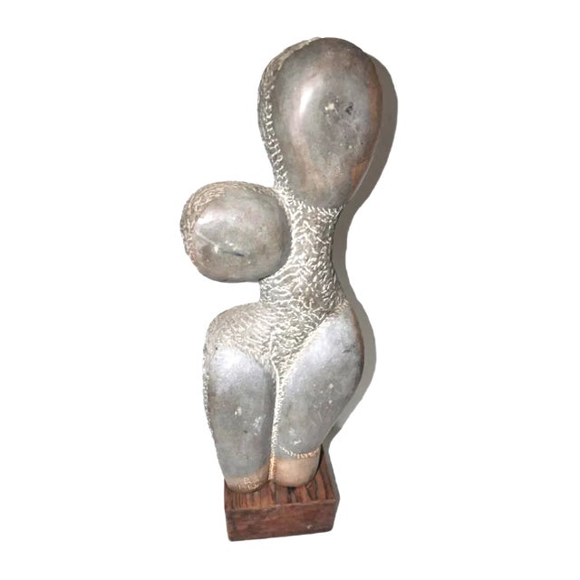 Motherhood Sculpture by Pino Maiorca, 1980s For Sale
