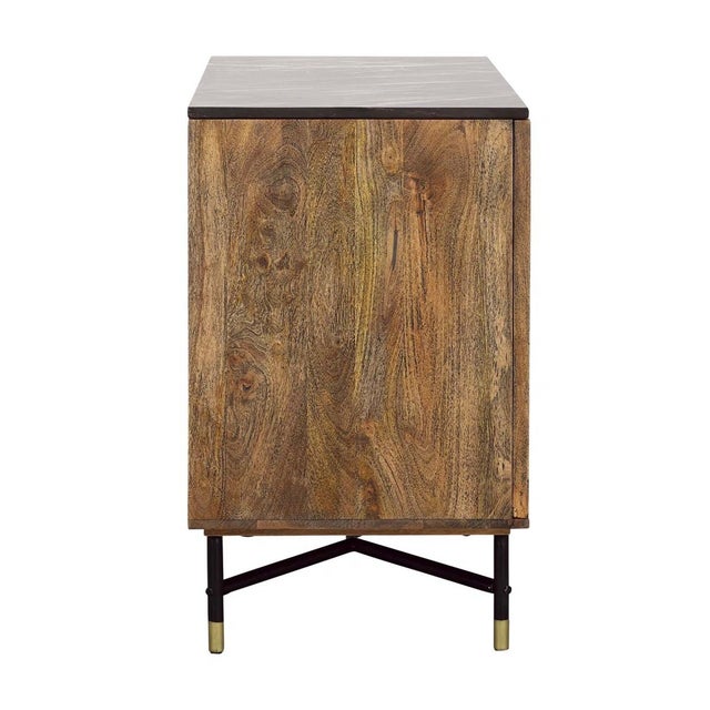 Mid-Century Modern 2020s Modern Marble Bar Cabinet For Sale - Image 3 of 3