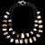 2020s Botswana Agate Nugget and Black Onyx Two Strand Necklace For Sale - Image 5 of 5