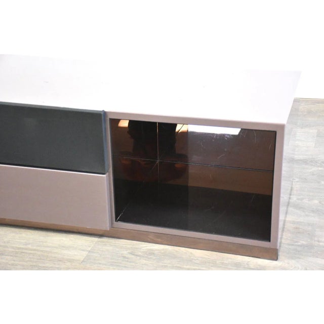 1980s Roche Bobois Swivel Tv Console Credenza For Sale In Boston - Image 6 of 11