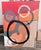 Abstract Mixed Media Painting by Christopher Shoemaker, 48” H X 36” W For Sale - Image 9 of 9