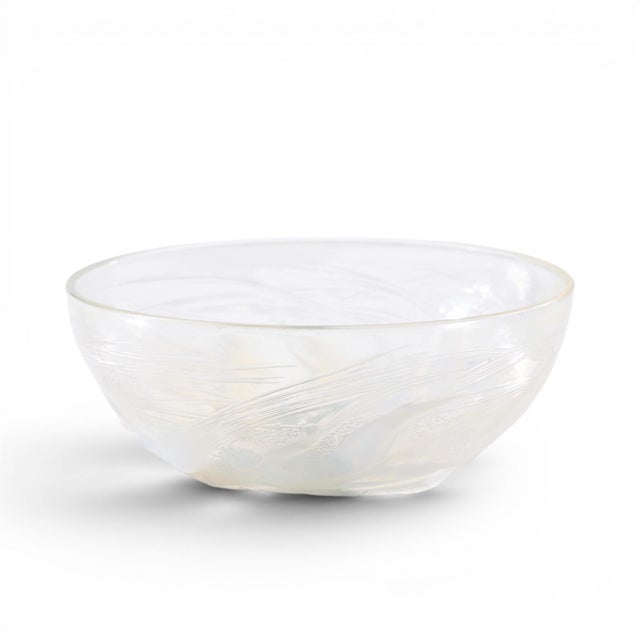Lalique Lalique Art Deco Calypso Glass Bowl For Sale - Image 4 of 7