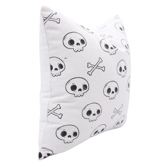 Add a festive and artistic touch to your home with the Fabdivine Block Print Cushion Cover. This handmade Halloween pillow...