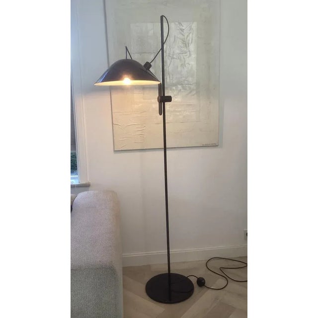 Mid-Century Modern Italian Floor Lamp attributed to Lella Montecroci & Marco de Carli for Rekela, 1970s For Sale - Image 3 of 9