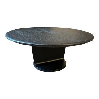 Restoration Hardware “i Beam” Coffee Table in Dark Wood Finish For Sale