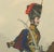 Paper Hanoverian Guard Hussar Officer Elegance, Print For Sale - Image 7 of 8