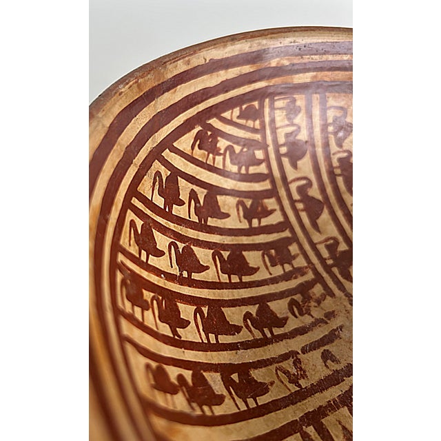 Pre-Columbian Nariño Decorated Footed Pottery Bowl Collection, Set of Four For Sale - Image 11 of 18