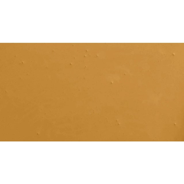 Contemporary BACKDROP Adhesive Sample Swatch in Tanlines (Dark, Strong Yellow) For Sale - Image 3 of 5