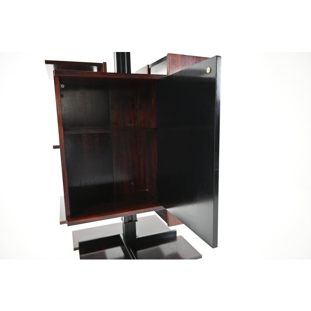 Bookcase attributed to Claudio Salocchi for Sorsmani, 1960s For Sale - Image 9 of 12