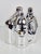 Silver Ceramic Vases and Cleaning Bottles from Pols Potten, 1990s, Set of 3 For Sale - Image 13 of 13