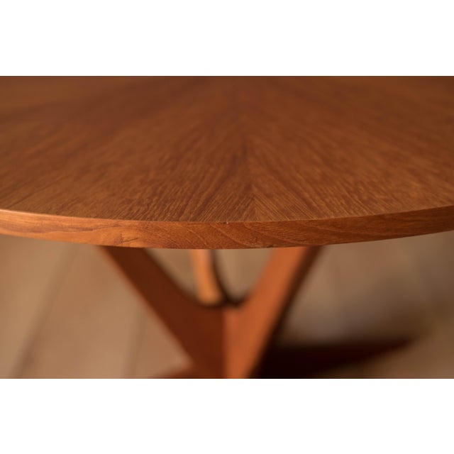 Vintage Danish Teak Occasional Coffee Table by Søren Georg Jensen for Kubus For Sale - Image 11 of 14