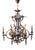 Large Antique Delft Chandelier For Sale