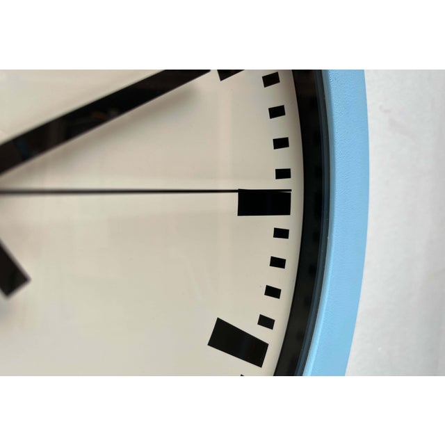 Vintage Italian Wall Clock from Junghans, 1980s For Sale - Image 9 of 18