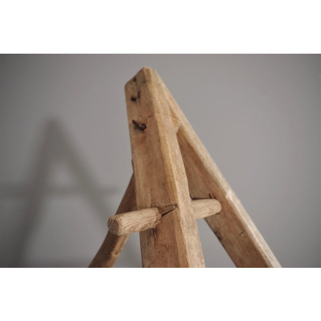 Fir & Beech Wood Ladder For Sale - Image 4 of 14