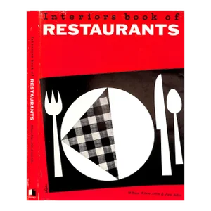 "Interiors Book of Restaurants" 1960 Atkin, William Wilson & Adler, Joan