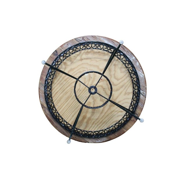 Mid-Century Modern 1950s Mid-Century Modern Patio Grenada Style Table & 4 Chairs For Sale - Image 3 of 10