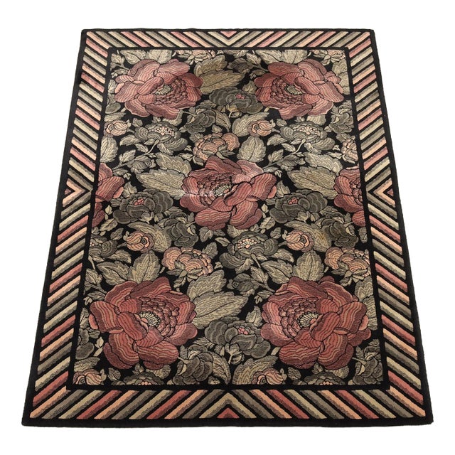 Floral Rug from Missoni, Italy For Sale