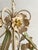 Vintage Painted Tole Floral Chandelier, 1950s For Sale - Image 4 of 10