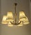 Vintage Pendant Light in Brass with Silk Shades by Josef Frank, 1955 For Sale - Image 14 of 17