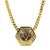 1909 Us Indian Head $5 Gold Coin Pendant Necklace, 14k Gold With Diamonds For Sale - Image 9 of 11