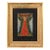 Santa De Liberata, Oil on Tin, 19th Century For Sale