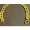 Multi Link 24 Karat Pure Yellow Gold Solid Bracelet, 15.4 Gm, Unisex , 7 INCH For Sale - Image 10 of 18