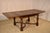 Brown Waring and Gillow Signed Paneled Top Draw-Leaf Table, Circa 1920 For Sale - Image 8 of 13