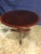 Brown 42” Round Banded Mahogany Georgian Style Accent Foyer Table by Leighton Hall. Made-To-Order For Sale - Image 8 of 10