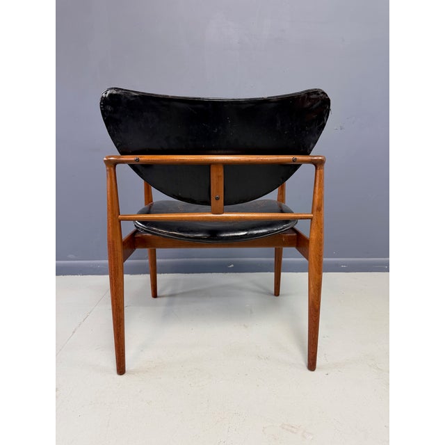 Finn Juhl Mid 20th Century Nv 48 Chair Attributed to Finn Juhl for Niels Vodder For Sale - Image 4 of 8