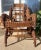 Heywood-Wakefield A Pair of American Antique Woven Wicker Rocking Chairs For Sale - Image 4 of 12