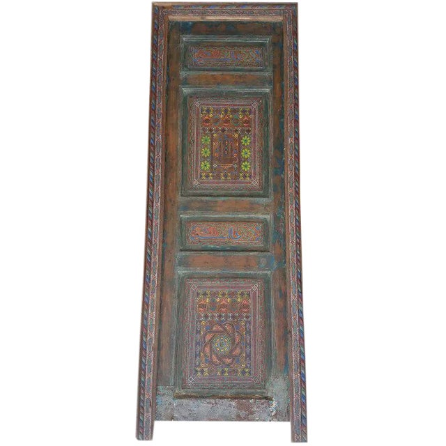 Moroccan Multi-Color Single Panel Door For Sale