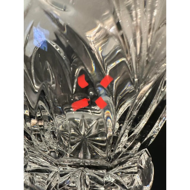 Canterbury Marquis Waterford Crystal Glass Biscuit Jar For Sale - Image 9 of 9