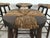 Brutalist Stools in Wood and Straw, 1950s, Set of 4 For Sale - Image 10 of 15