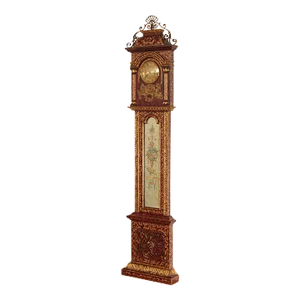 1990s Castilian Imports Low Profile Tall Case Wall Clock