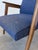 Mid-Century Modern Royal Blue Lounge Chair, 1970s For Sale - Image 9 of 18