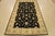 Farmhouse Ziegler Rug 5’11” X 9′ Black Wool Traditional Hand-Knotted Oriental Carpet For Sale - Image 3 of 13
