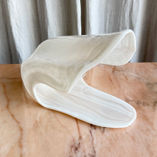 Mid-Century Modern Murano Glass Oyster Table Lamp by La Murrina, Italy, 1970s For Sale - Image 17 of 17